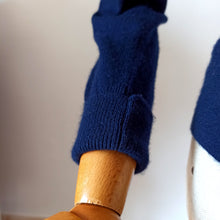 Load image into Gallery viewer, 1950s - BRYANT, Scotland - Fabulous Blue Pure Cashmere Sweater