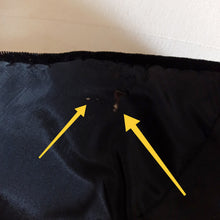 Load image into Gallery viewer, 1950s - Elegant Black Velvet Half Hat