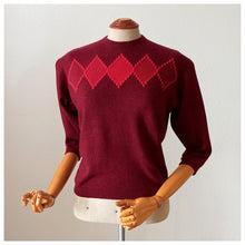 Charger l'image dans la galerie, 1950s - BALLANTYNE, Scotland for HARRODS, London - Pure Cashmere Sweater