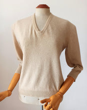 Load image into Gallery viewer, 1950s - BRYANT, Scotland - Gorgeous Toasted Pure Cashmere Sweater
