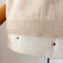 Load image into Gallery viewer, 1950s - BRYANT, Scotland - Gorgeous Toasted Pure Cashmere Sweater