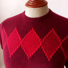Charger l'image dans la galerie, 1950s - BALLANTYNE, Scotland for HARRODS, London - Pure Cashmere Sweater