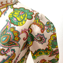 Charger l'image dans la galerie, 1960s - Stunning Psychedelic Satin Dress - W35 (86cm)
