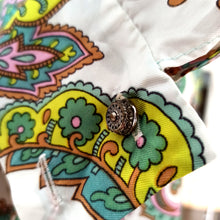 Charger l'image dans la galerie, 1960s - Stunning Psychedelic Satin Dress - W35 (86cm)