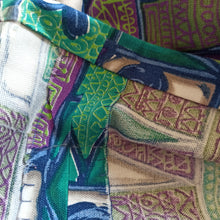 Charger l'image dans la galerie, 1950s 1960s - Stunning 3pc Abstract Cotton Set - W26/30 (66/76cm)