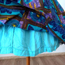 Charger l'image dans la galerie, 1950s 1960s - BADER, Germany - Fabulous Floral Print Cotton Dress - W29 (74cm)