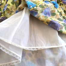 Charger l'image dans la galerie, 1950s 1960s - Spectacular Roseprint Dress - W28 (72cm)