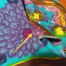 Charger l'image dans la galerie, 1950s 1960s - BADER, Germany - Fabulous Floral Print Cotton Dress - W29 (74cm)