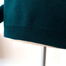 Laden Sie das Bild in den Galerie-Viewer, 1950s 1960s - SIRENCEL, Igualada - Deadstock Petrol Green Sweater