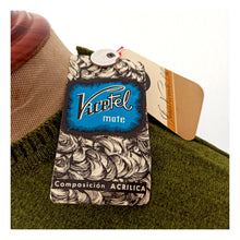 Charger l'image dans la galerie, 1950s 1960s - VICENTE, Barcelona - Deadstock Moss Green Sweater
