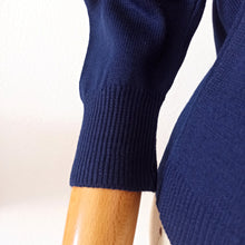 Charger l'image dans la galerie, 1950s 1960s - VINTRÓ, Barcelona - Deadstock Lilac Navy Blue Sweater