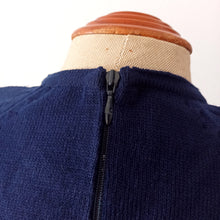 Charger l'image dans la galerie, 1950s 1960s - VINTRÓ, Barcelona - Deadstock Lilac Navy Blue Sweater