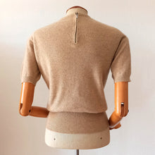 Charger l'image dans la galerie, 1950s - GRIEDER & CIA, Switzerland - Gorgeous Pure Cashmere Jumper - W24/34 (62/86cm)