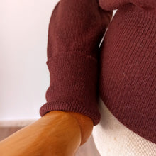 Charger l'image dans la galerie, 1940s 1950s - PRINGLE, Scotland - Chocolate Brown Pure Cashmere Cardigan