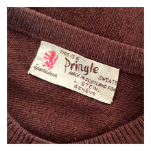 Charger l'image dans la galerie, 1940s 1950s - PRINGLE, Scotland - Chocolate Brown Pure Cashmere Cardigan
