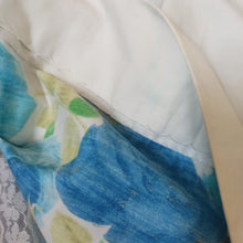 Charger l'image dans la galerie, 1950s 1960s - Outstanding Beauty Roseprint Cotton Dress - W28 (70cm)