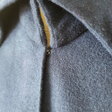 Load image into Gallery viewer, 1940s - Superb Navy Blue Wool Dress - AS IS - W29 (74cm)