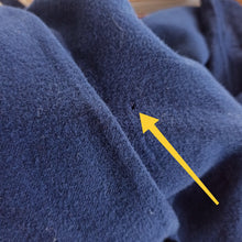 Load image into Gallery viewer, 1940s - Superb Navy Blue Wool Dress - AS IS - W29 (74cm)