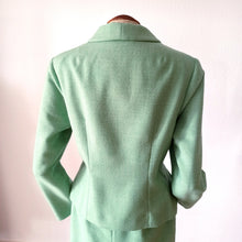 Load image into Gallery viewer, 1960s - Exquisite Sea Foam Green Skirt Jacket Set - W27 (68cm)