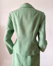 Load image into Gallery viewer, 1960s - Exquisite Sea Foam Green Skirt Jacket Set - W27 (68cm)
