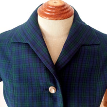 Charger l'image dans la galerie, 1950s - Gorgeous Tartan Soft Wool Blouse - W27 (68.5cm)