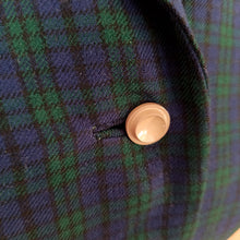 Charger l'image dans la galerie, 1950s - Gorgeous Tartan Soft Wool Blouse - W27 (68.5cm)