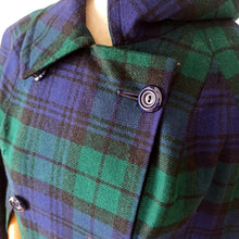 Load image into Gallery viewer, 1960s - MOFFAT WEAVERS, Scotland - Fabulous Tartan Wool Cape
