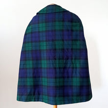 Load image into Gallery viewer, 1960s - MOFFAT WEAVERS, Scotland - Fabulous Tartan Wool Cape
