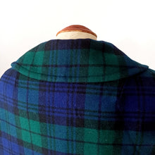 Load image into Gallery viewer, 1960s - MOFFAT WEAVERS, Scotland - Fabulous Tartan Wool Cape