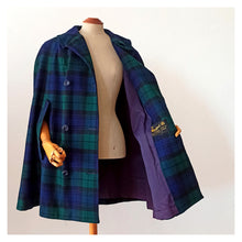 Load image into Gallery viewer, 1960s - MOFFAT WEAVERS, Scotland - Fabulous Tartan Wool Cape