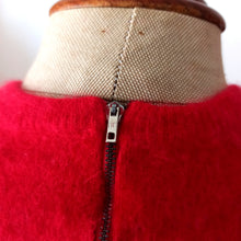 Charger l'image dans la galerie, 1950s 1960s - BARANY, Italy - Warm Red Angora Wool Sweater