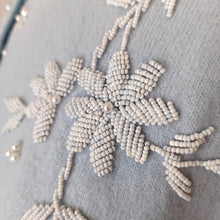 Charger l'image dans la galerie, 1950s - TIMWEAR, Paris - Adorable Pearls Beads Wool Cardigan