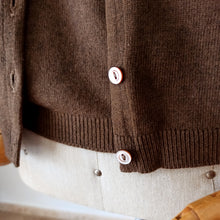 Charger l'image dans la galerie, 1950s - BALLANTYNE, Scotland - Gorgeous Brown Cashmere Twin Set