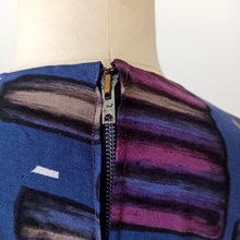 Charger l'image dans la galerie, 1950s 1960s - Fabulous 2 Looks In 1 Abstract Dress - W29 (74cm)