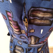 Charger l'image dans la galerie, 1950s 1960s - Fabulous 2 Looks In 1 Abstract Dress - W29 (74cm)