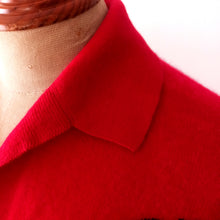Charger l'image dans la galerie, 1950s - PRINGLE, Scotland - Stunning Red Cashmere Sweater