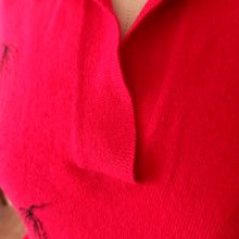 Charger l'image dans la galerie, 1950s - PRINGLE, Scotland - Stunning Red Cashmere Sweater