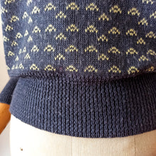 Charger l'image dans la galerie, 1950s 1960s - Adorable Deers Grey Winter Sweater - W30/38 (76/96cm)