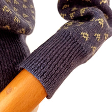 Charger l'image dans la galerie, 1950s 1960s - Adorable Deers Grey Winter Sweater - W30/38 (76/96cm)