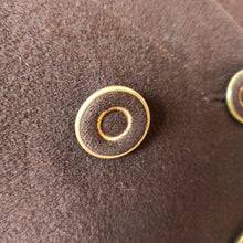 Cargar imagen en el visor de la galería, 1940s - Gorgeous Brown Wool Vest - W33 (84cm)