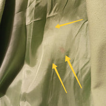 Laden Sie das Bild in den Galerie-Viewer, VTG Does 40s 50s - BETTY BARCLAY - Stunning Apple Green Wool Cashmere Coat - One Size