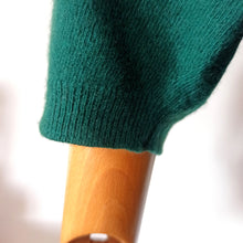 Charger l'image dans la galerie, 1950s - PRINGLE, Scotland - Glorious Forest Green Cashmere Jumper