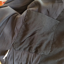 Cargar imagen en el visor de la galería, 1940s - JULIA'S by ROTH-LE-COVER, USA - New Look Black Wool Jacket - W25 (64cm)