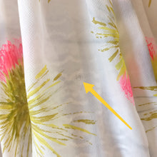 Charger l'image dans la galerie, 1950s - Spectacular Neon Pink Flowers Dress - W29 (74cm)