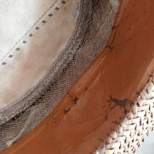 Cargar imagen en el visor de la galería, 1910s 1920s - ABATI - Exquisite Pressed Straw Men Boater Hat