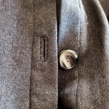 Charger l'image dans la galerie, 1950s - Superb Curvy Dark Grey Wool Dress - W31 (78cm)