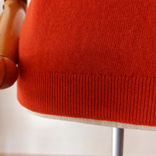 Charger l'image dans la galerie, 1950s 1960s - JAEGER, UK - Tile Color Pure Cashmere Jumper - Sz. 40