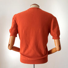 Charger l'image dans la galerie, 1950s 1960s - JAEGER, UK - Tile Color Pure Cashmere Jumper - Sz. 40