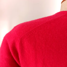 Charger l'image dans la galerie, 1950s - JAEGER, UK - Sweet Pink Pure Cashmere Jumper - Sz. 36
