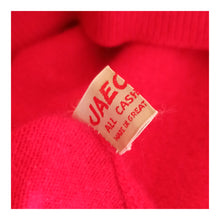 Charger l'image dans la galerie, 1950s - JAEGER, UK - Sweet Pink Pure Cashmere Jumper - Sz. 36